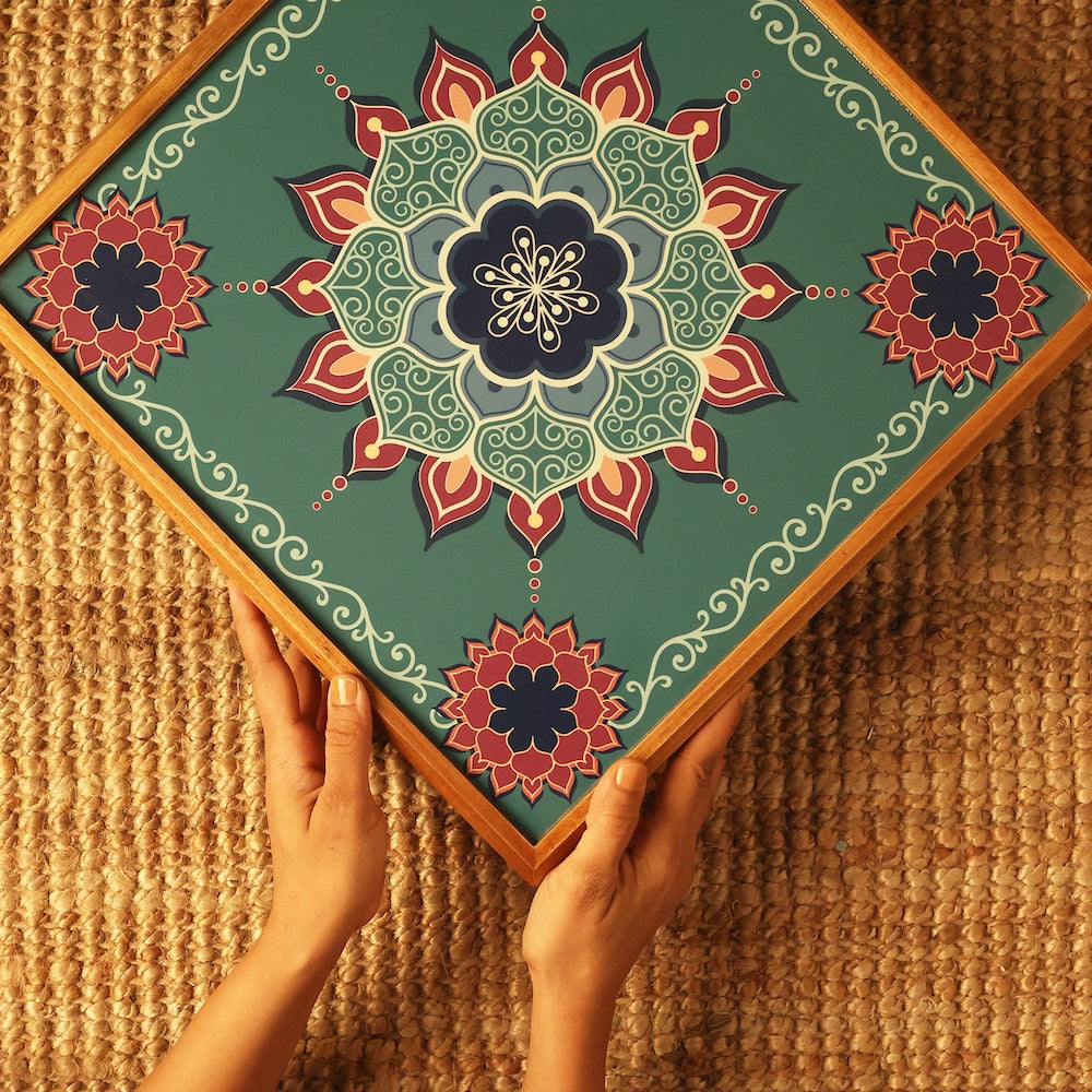 Bajot Aquamarine Mandala
