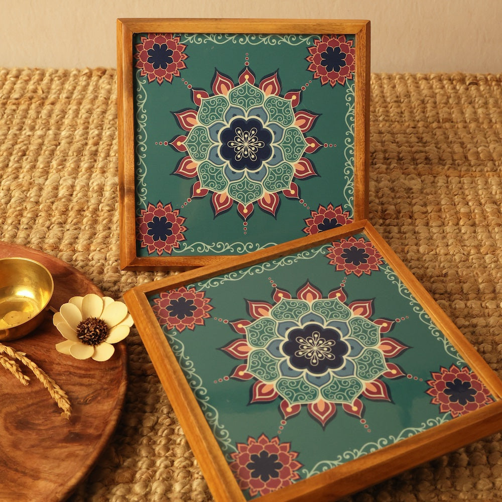 Compact Bajot Aquamarine Mandala