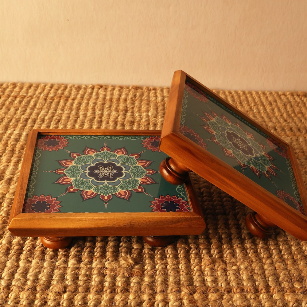 Compact Bajot Aquamarine Mandala