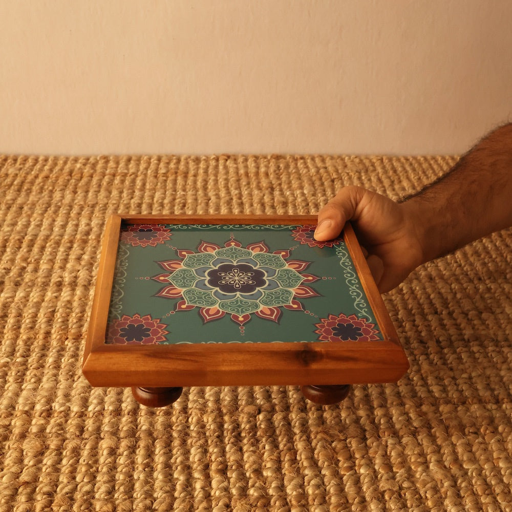 Compact Bajot Aquamarine Mandala