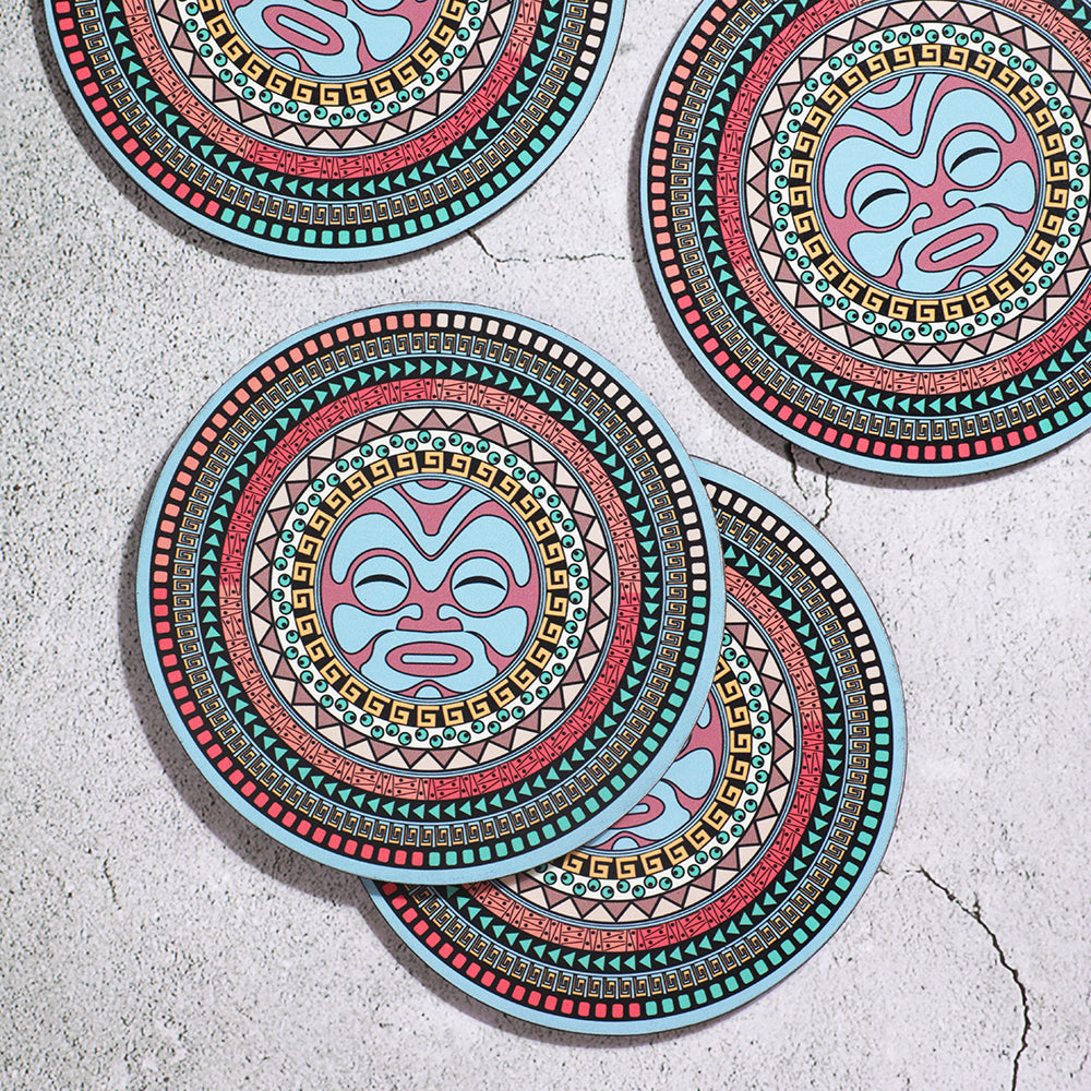 MATAKU Coasters designed by bambaise