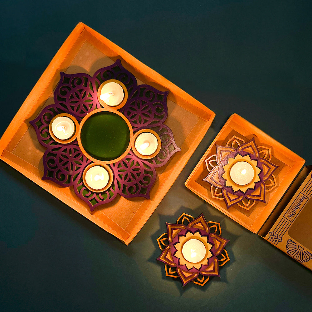 Royal Purple Candle Sparkle Pack