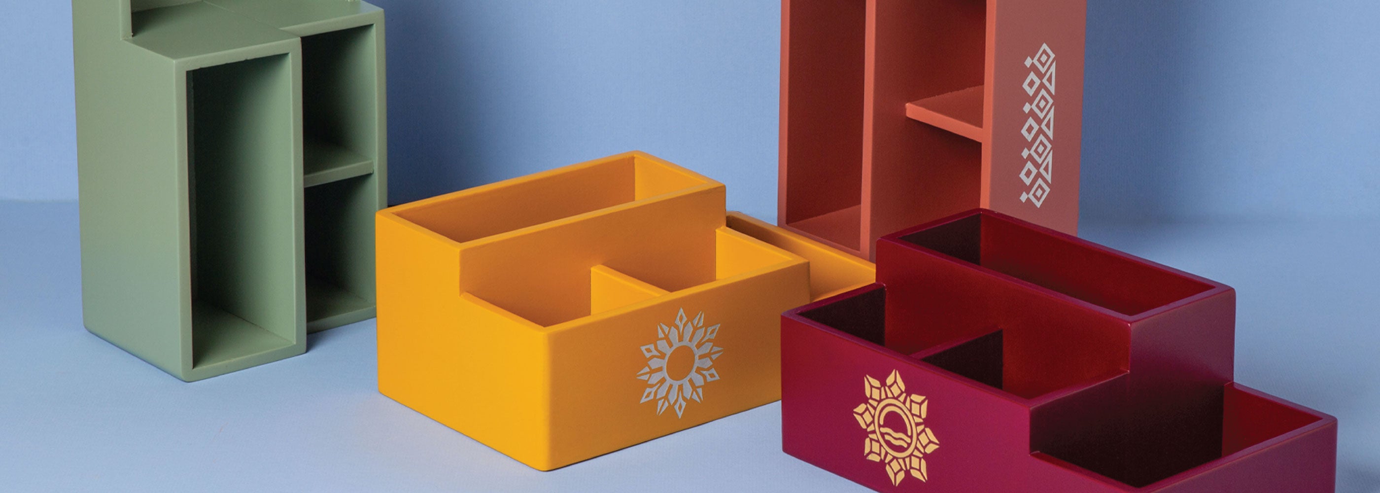 Multi Organizer in different colors