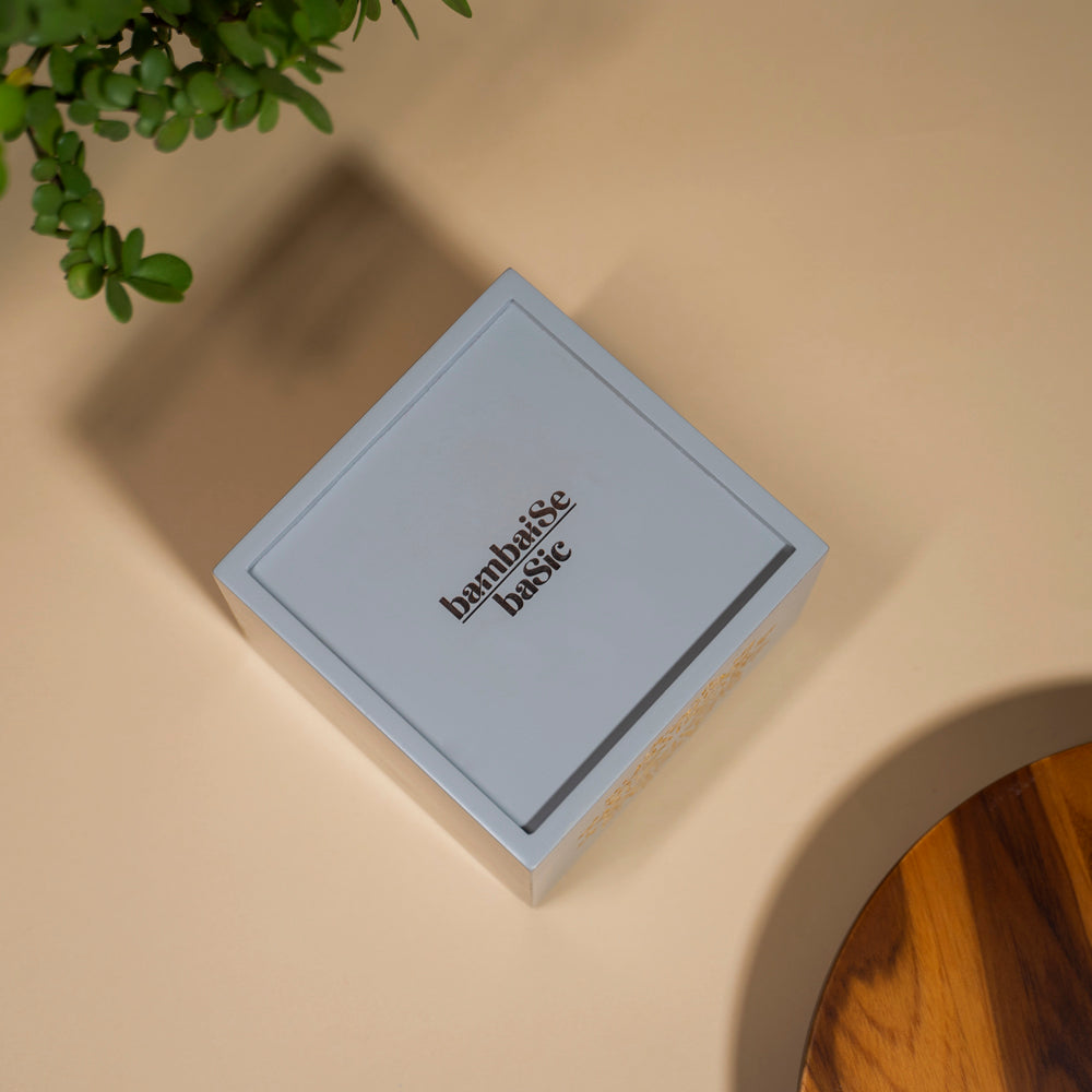 Pebble Grey Spoon Stand | Wooden