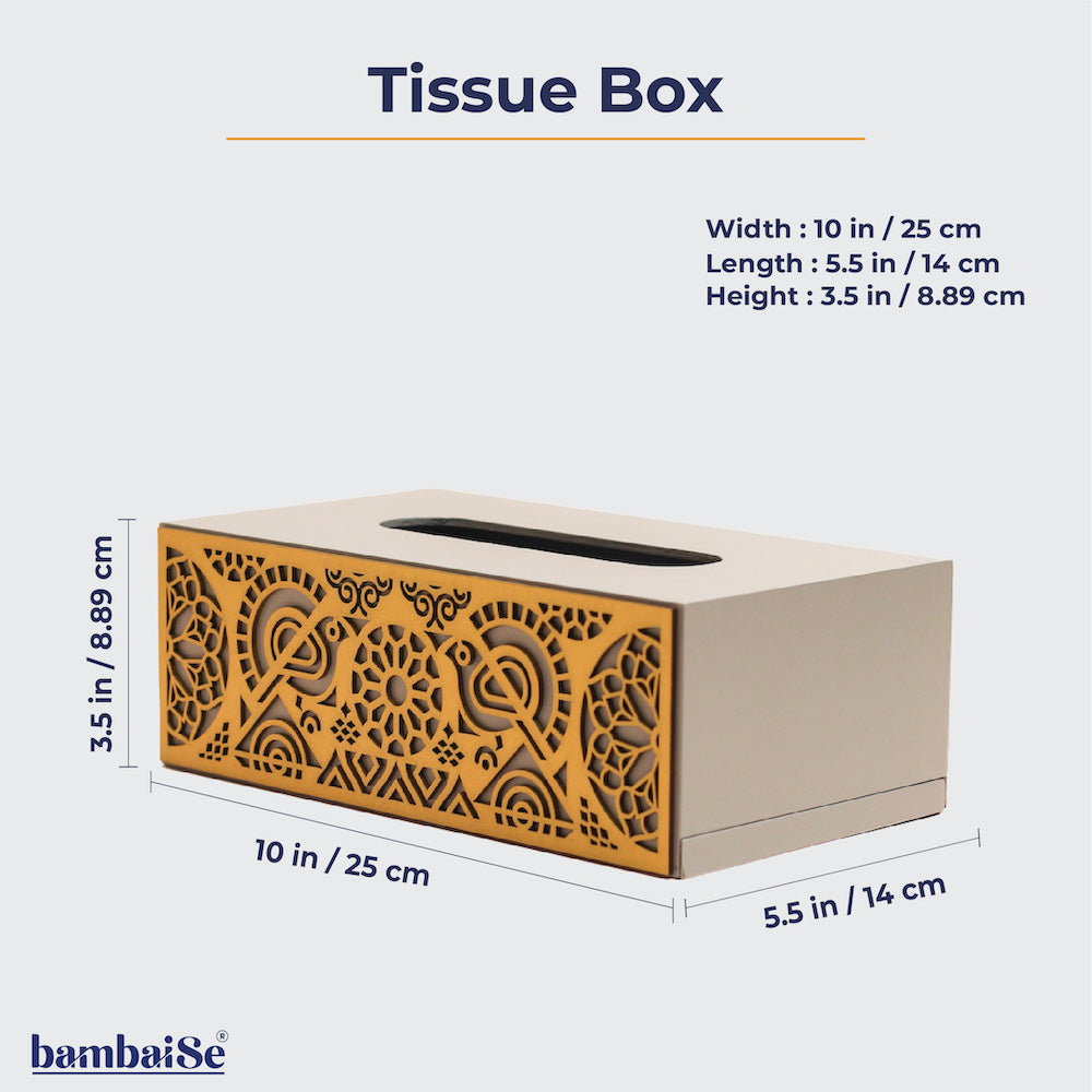 Large tissue box organizer designed for modern Home Décor Interior