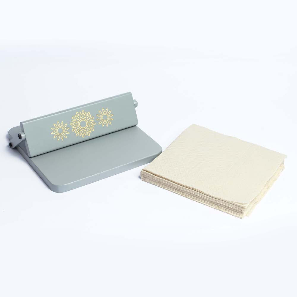 Pebble Grey Tissue Box + Tissue Tray