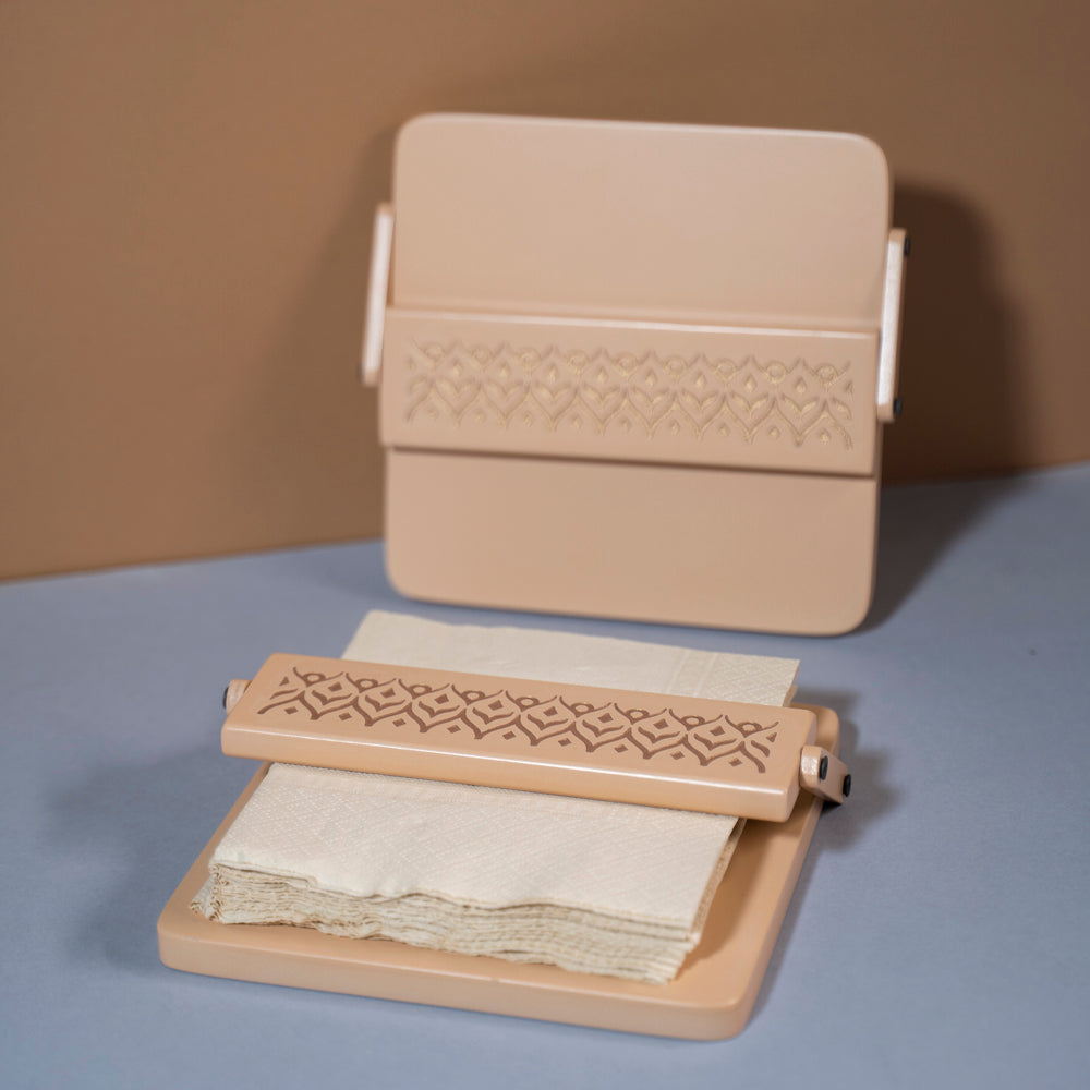 Venilla Beige Tissue Tray