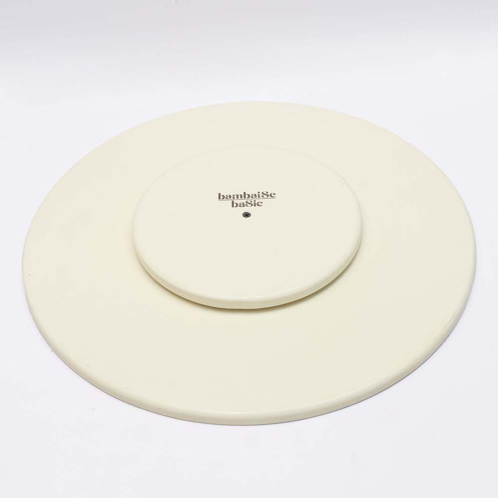 Back Side of the lazy susan showing the mechanism