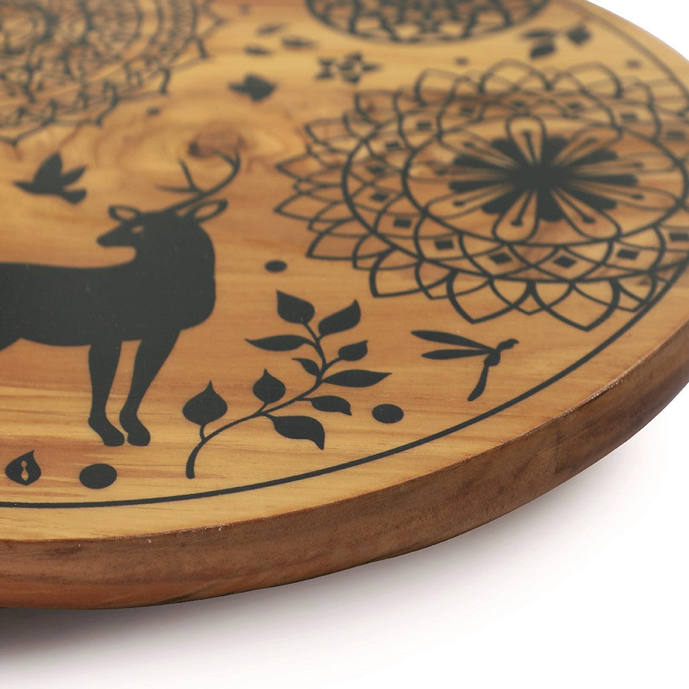 Forest Deer Lazy Susan
