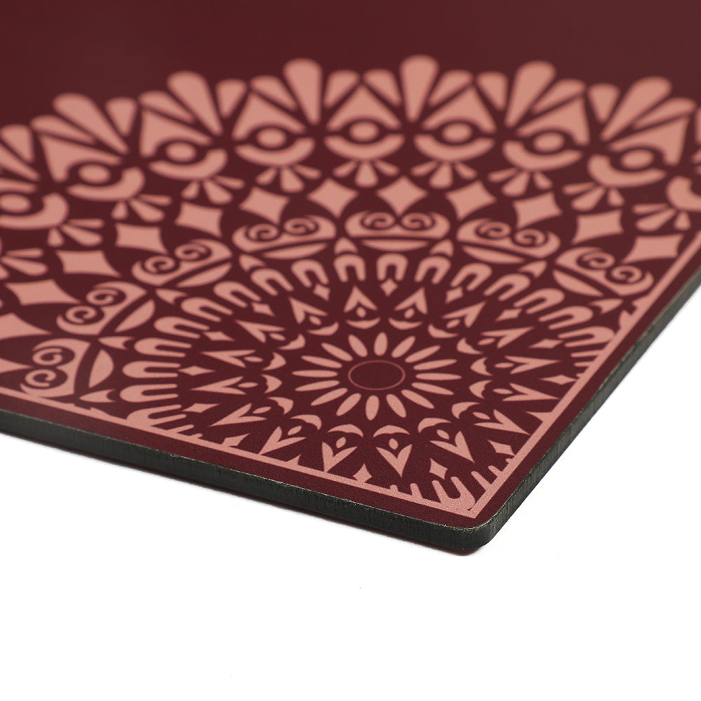 Maroon Placemat