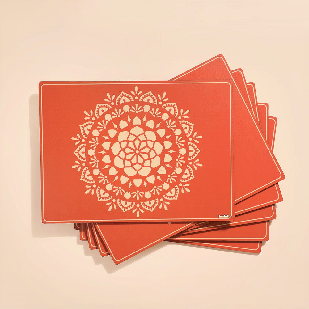 Fiery Orange Placemat