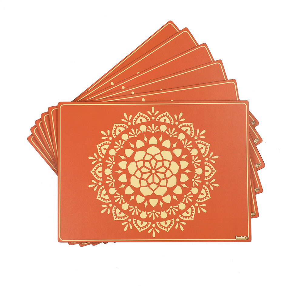 Fiery Orange Placemat