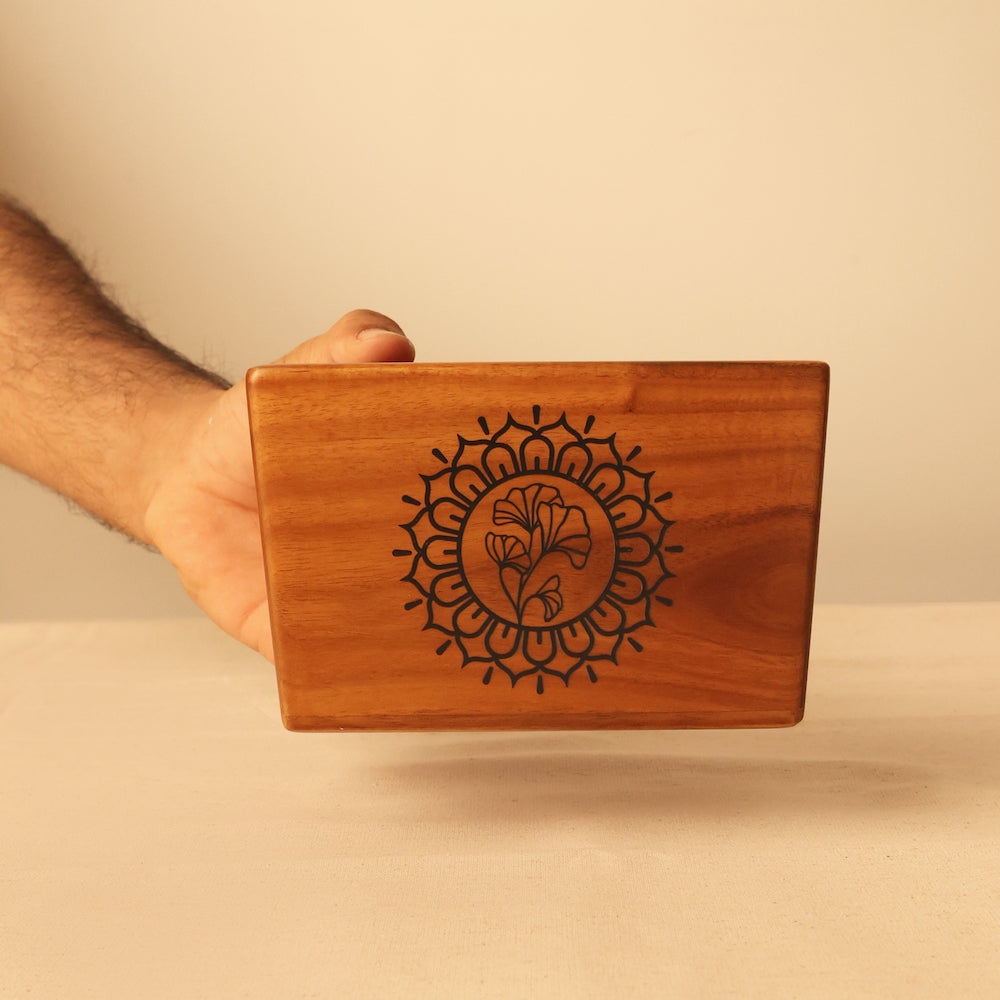 designed by bambaiSe Stylish Teak Wood Holder for Home Organization